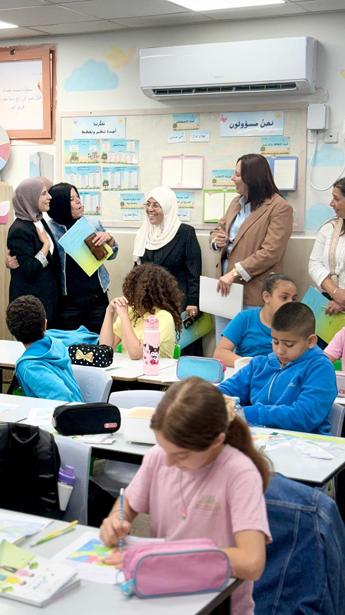 اختيار مدرسة المستقبل على مستوى الدولة من بين مدارس عربية ويهودية ضمن مشروع ייסודי עכשווי